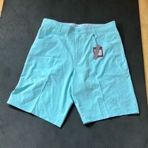 Men's Flat Front Shorts - by Short Par, NWT size 32